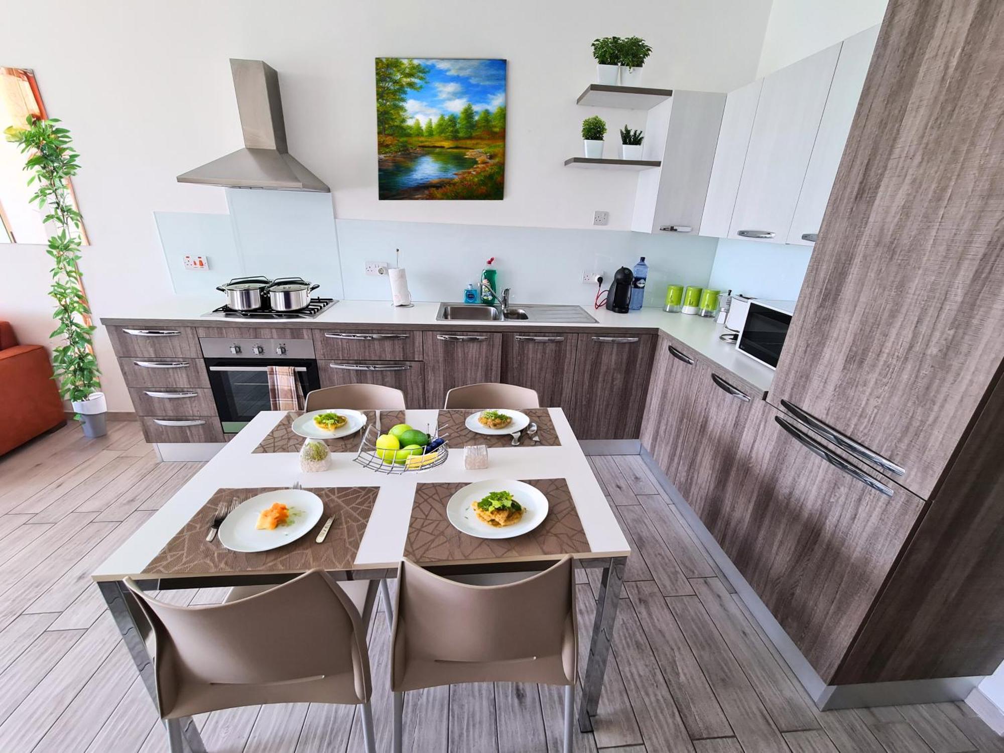 Supreme Seafront Apt With Balcony In St.Julian'S San Ġiljan Buitenkant foto